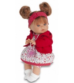 Кукла Juan Antonio Кристи в красном 30 см 1337R