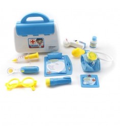 Игровой набор доктор синий 9 предметов Shantou Gepai 8006C